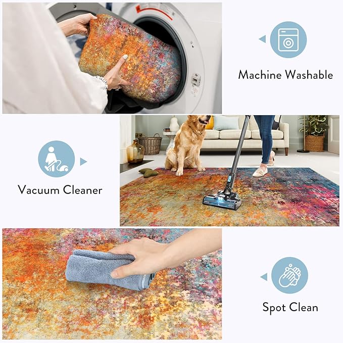 Lahome Modern Abstract Area Rug - Image 4