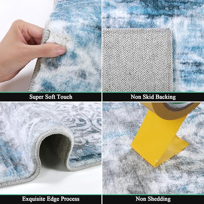 HEBE Washable Area Rug - Image 3