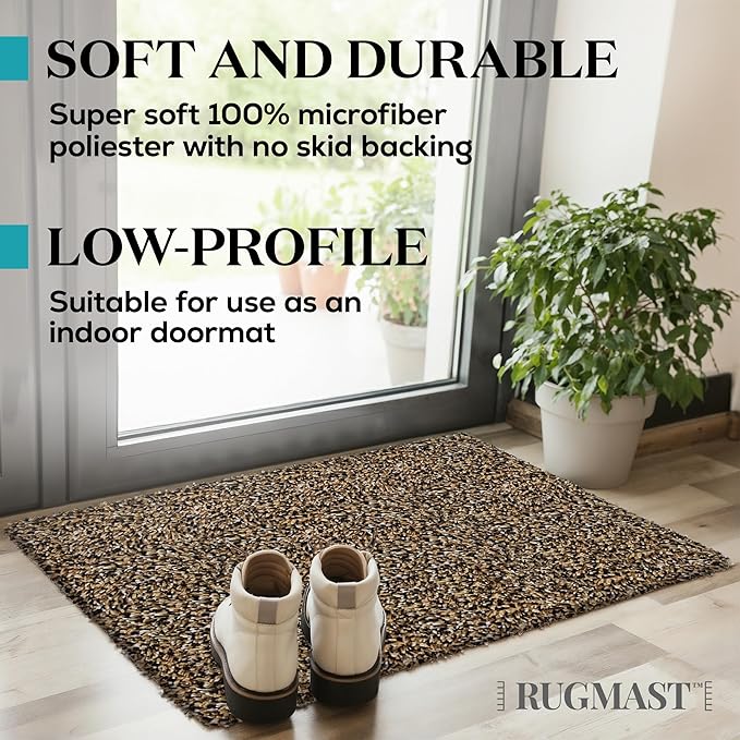Premium Microfiber Indoor Door Mat – 32"x48" Washable Entry Mat, Waterproof - Image 5