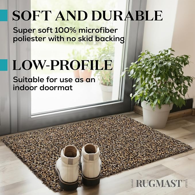 Premium Microfiber Indoor Door Mat – 36"x60" Washable Entry Mat, Waterproof - Image 5