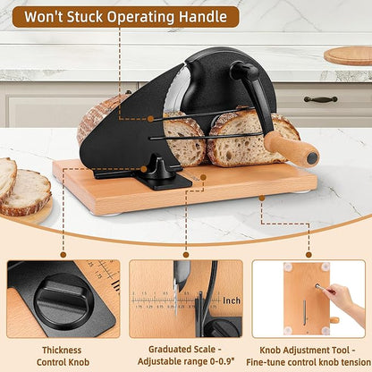 CAWIU Upgraded Manual Bread Slicer - Image 3