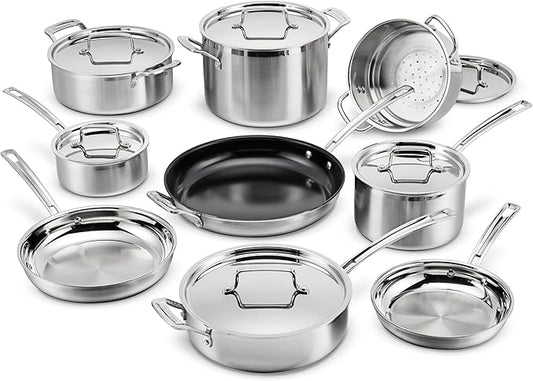 Cuisinart 15 Piece Cookware Set by Cuisinart