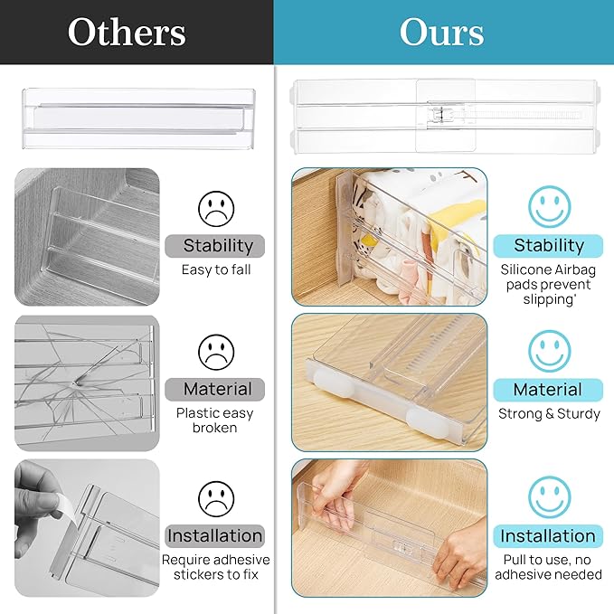 Vtopmart 12 Pack Drawer Dividers - Image 8