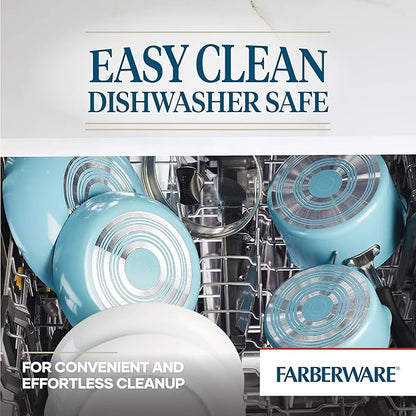 Farberware Cookstart DiamondMax Nonstick Frying Pans/Skillet Set, Dishwasher - Image 6