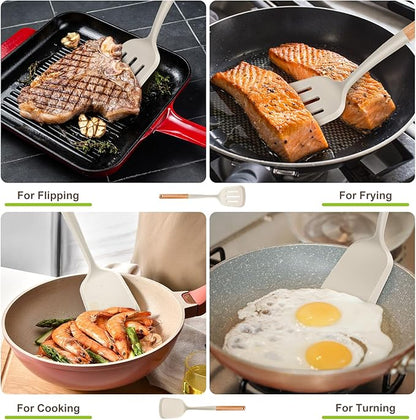 Pack of 2 Silicone Spatula Set - Image 3