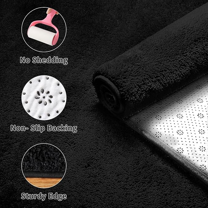 Sour Lemon 9x12 Area Rugs for Living Room, Soft Large Area Rug Fluffy Rugs for - Image 4