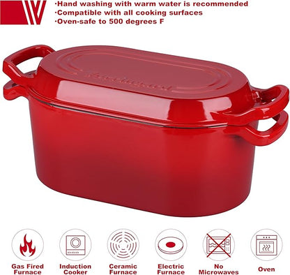 VORRINGARD Oval Dutch Oven Pot - Image 3