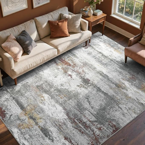 8x10 Ft Large Abstract Area Rugs - Image 2
