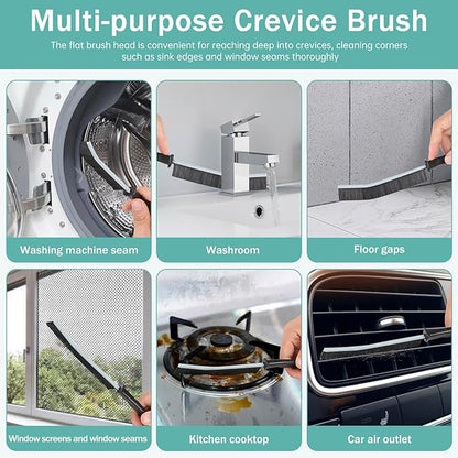 Crevice Cleaning Brush，Hard-Bristled Grout Brush，2026 New Multifunctional Gap - Image 3