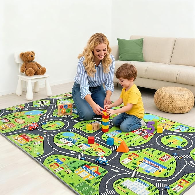 Kids Car Play Rugs - Image 3