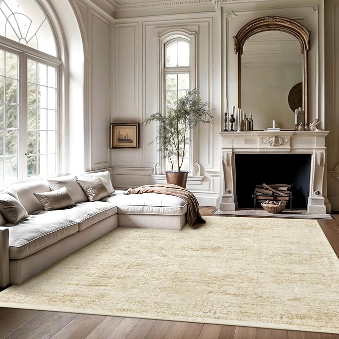 Soalmost Washable Area Rug 10x14, Large Soft Rugs - Image 7