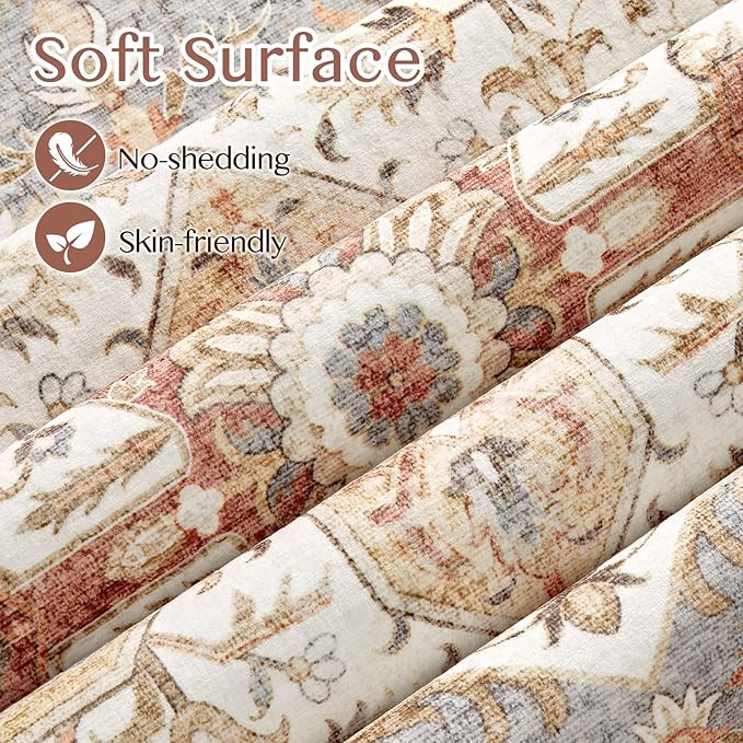 Tortania Area Rug 2x6 Runner Rugs - Image 6