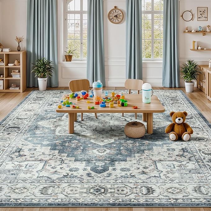 Lessymo Washable Long Runner Rug - Image 8