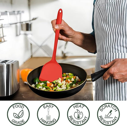 E-far Silicone Cooking Utensils Set, 25 Piece Kitchen Utensils - Image 4