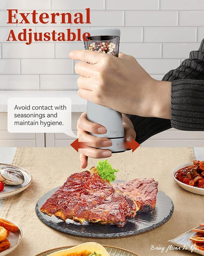 Electric Salt and Pepper Grinder Set - Image 6