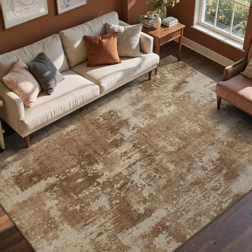 6x9 Ft Large Area Rugs for Living Room, Soft Non-Slip Washable Rugs Modern by Cuzwlovita