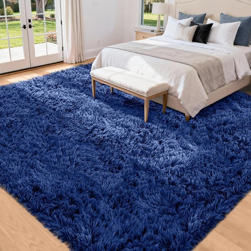 8x10 Area Rug for Living Room: Ultra Soft Fluffy Rug Modern Large Thicked Shag - Image 2