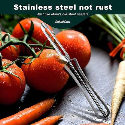 Potato Peelers for Kitchen, Just Like Mom's old steel Peeler - Image 4