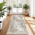 4x10 ft Extra Wide Hallway Rug – Non-Slip Washable Rubber-Backed Large Carpet by ZHXXUJ