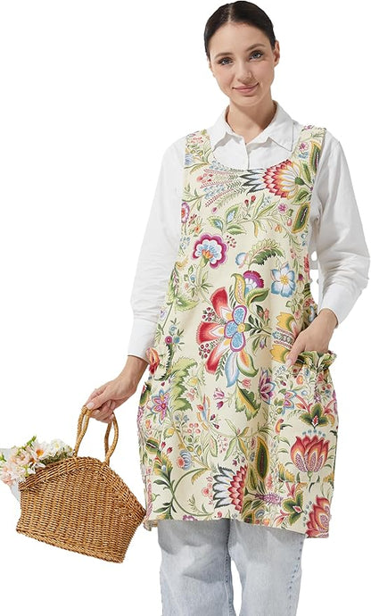 Cozy Adjustable Cross Back Aprons by APRONNER