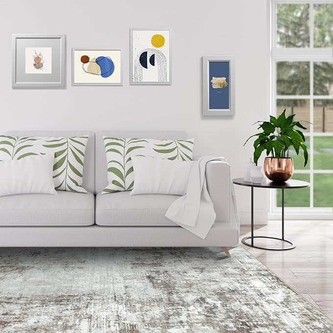 5x7 Area Rugs for Living Room Rug Washable: Modern Rug for Dining Room Bedroom - Image 9