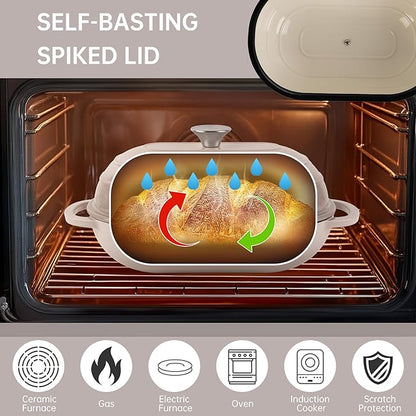 Premium Enameled Cast Iron Dutch Oven - Image 7