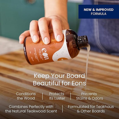 Teakhaus Carving Board and Cutting Board Oil Set - Image 3