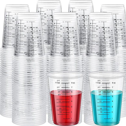 Yunsailing 500 Pack Disposable Measuring Cups by Yunsailing