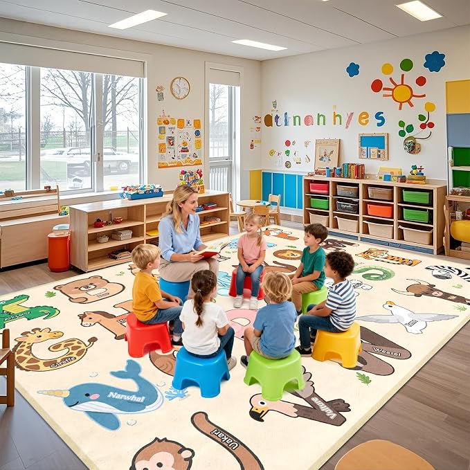 ABC Kids Rugs for Playroom - Image 3