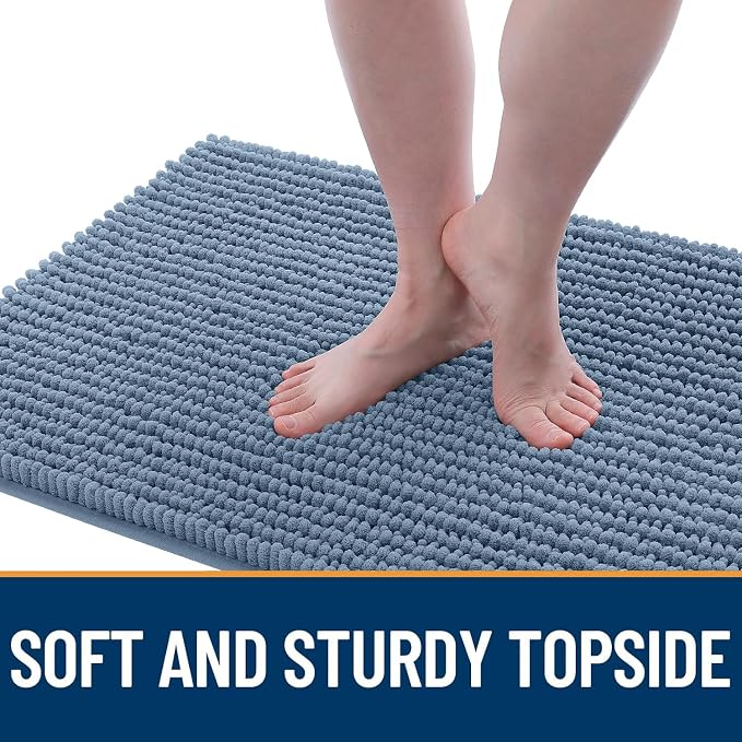OLANLY Dog Door Mat for Muddy Paws 70x24, Ultra Absorbent Chenille Mud Doormat - Image 3