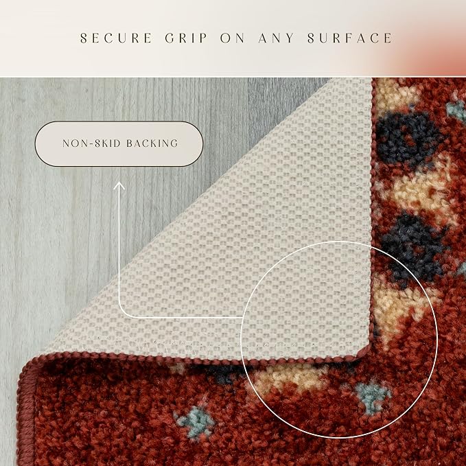 Maples Rugs Reggie Floral Runner Rug - Image 5