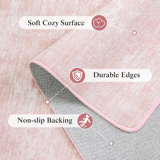 LIANLAM Washable Rug 6x9 Area Rugs - Image 9