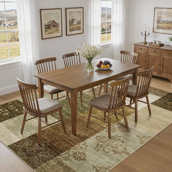 UERMEI 8x10 Area Rug for Living Room - Image 3
