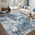 Washable Rug 6x9 Area Rugs: Soft Large Living Room Rug by Tosuoka