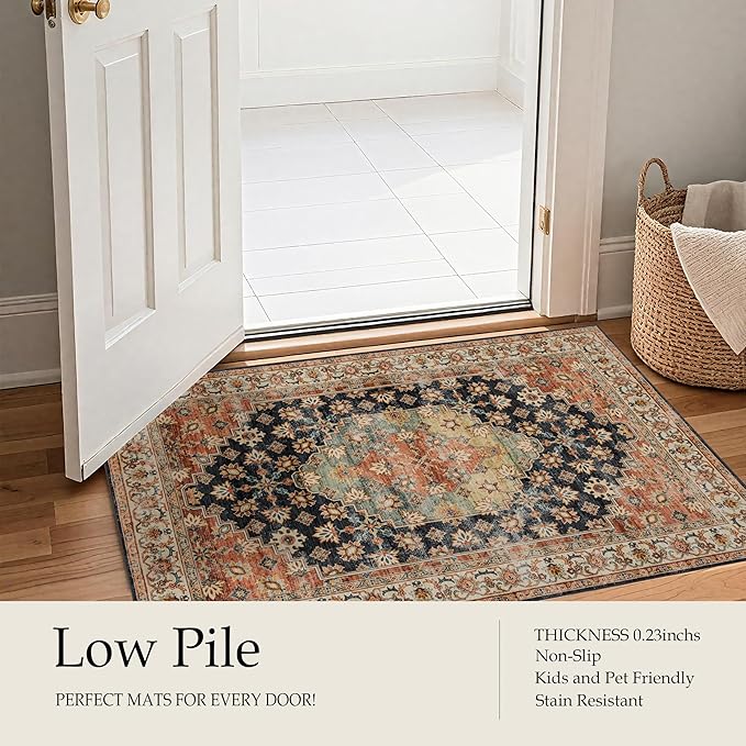 Ruaruarug Washable Area Rug 4x6 - Image 8