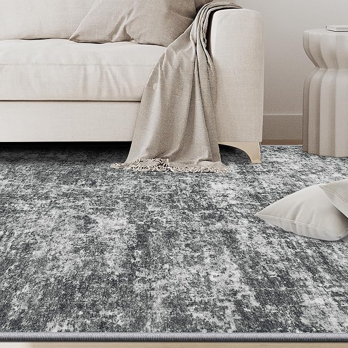 6x9 Area Rugs for Living Room Rug Washable: Abstract Rug for Dining Room - Image 9