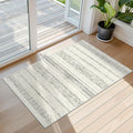 Miukiki 2x3 Entryway Rug Moroccan Washable Non Slip Indoor Floor Thin Rug by Miukiki