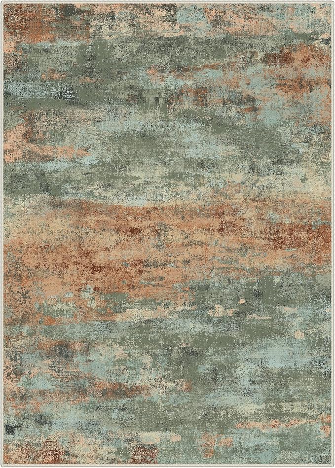 BEIMO Area Rugs 5x7 for Living Room Bedroom, Modern Abstract Machine Washable - Image 5