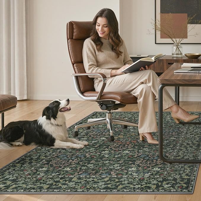 48"x72" Office Chair Mat for Hardwood Tile Floor, Under Desk Carpet Protector - Image 7