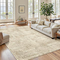 Soalmost 6x9 Area Rug for Living Room Floral Washable Non-Slip Modern Rugs for by Soalmost