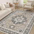 Vintage Living Room Area Rug 6x9 by COTILED