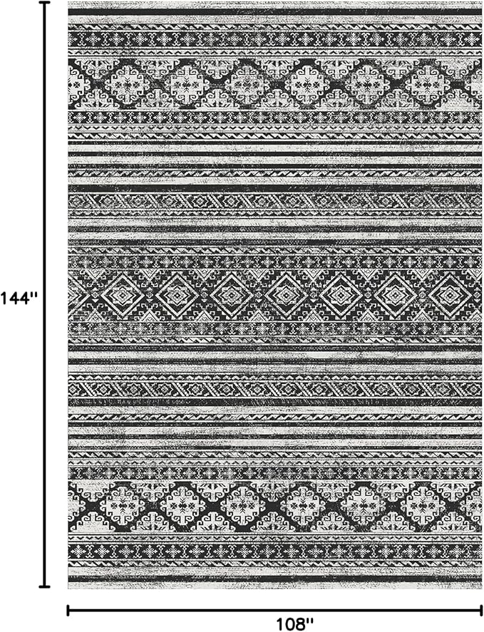 RUGSURE Washable Area Rugs 9' x 12' - Image 2