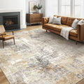 LOONGRUG 5x8 Area Rug Living Room: Machine Washable Large Abstract Soft Thin by LOONGRUG