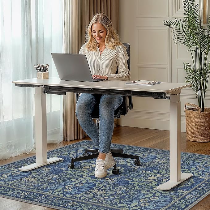 48"x60" Office Chair Mat for Hardwood Tile Floor, Under Desk Carpet Protector - Image 7