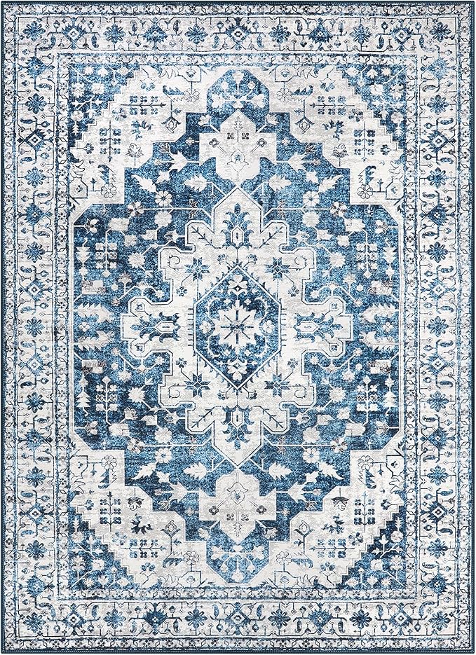 Moynesa Ultra-Thin Vintage 8x10 Area Rugs - Image 8