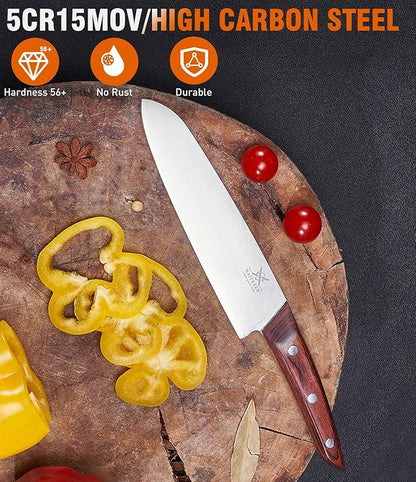 Naitesen 5PCS Professional Kitchen Chef Knife Set - Image 3
