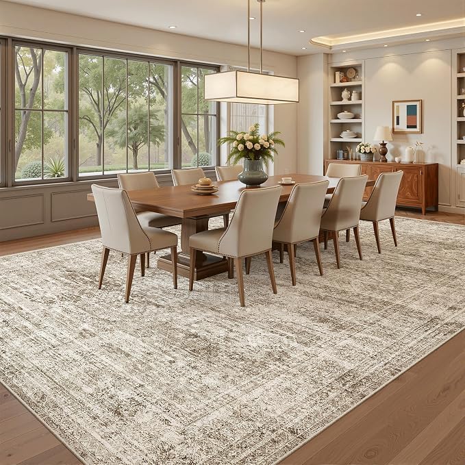 Soalmost Washable Area Rug 8x12, Large Soft Rugs - Image 3