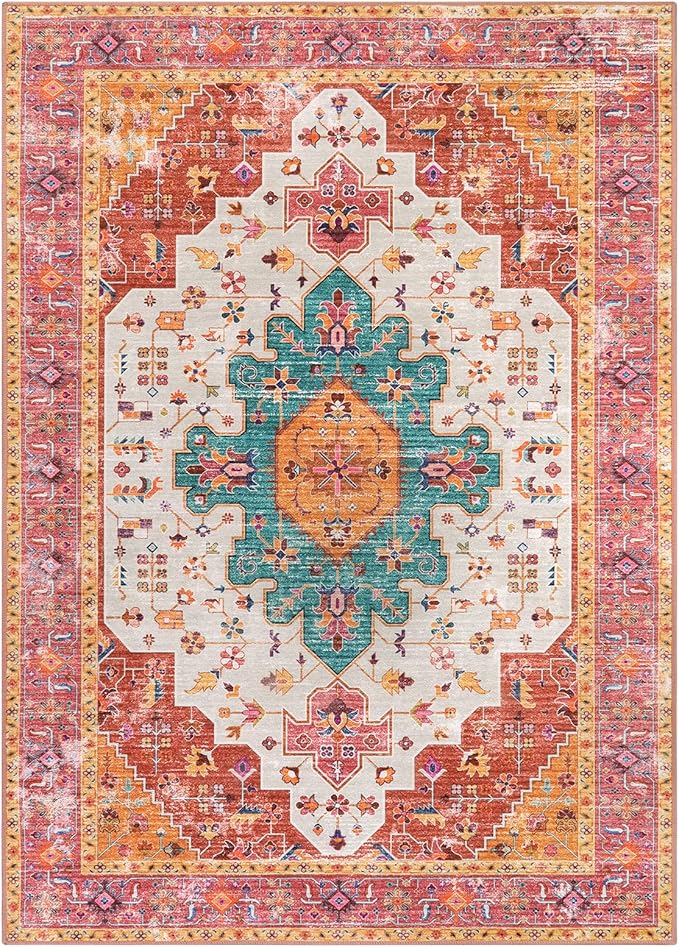 Moynesa Ultra-Thin Washable 10x14 Area Rugs - Image 9