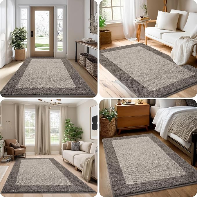 Indoor Door Mat 20" x 32", Washable Kitchen Rug, Non Slip Entryway Rug - Image 6