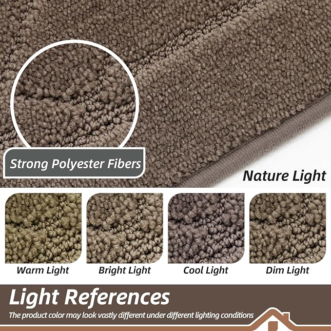 BEQHAUSE Dirt Trapper Door Mat 24" x 60", Doormat Non-Slip Entryway Rugs - Image 7
